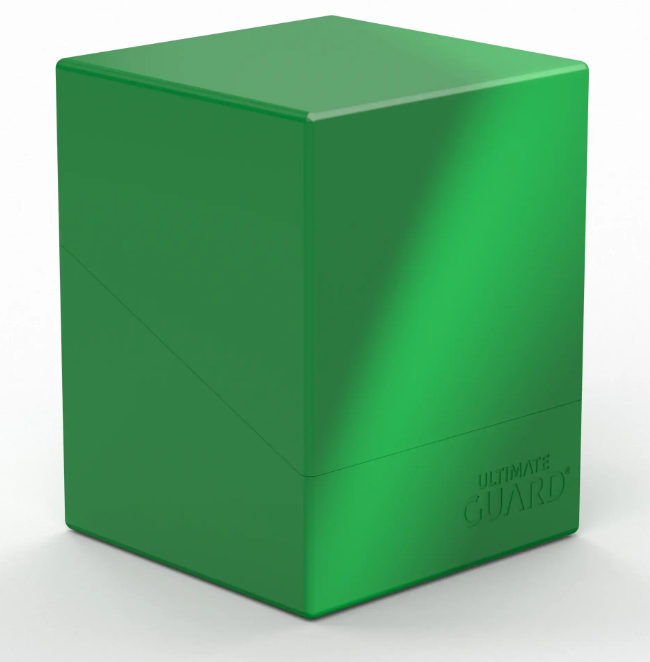 Ultimate Guard - Boulder 100+ Deck Box - Solid Green